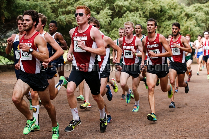 2014USFXC-075.JPG - August 30, 2014; San Francisco, CA, USA; The University of San Francisco cross country invitational at Golden Gate Park.